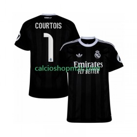 Real Madrid Thibaut Courtois 1 Portiere Maglia Terza 2025/2026 Manica Corta